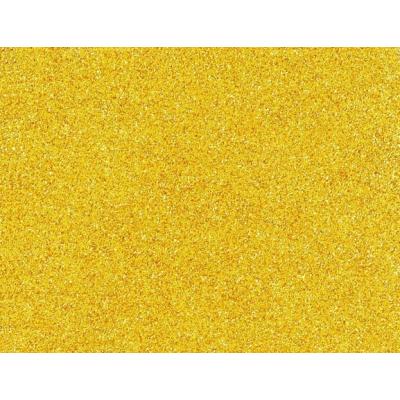 Фоамиран 30*20 см 2 мм Желтый с блестками 10 шт/уп, цена за упаковку