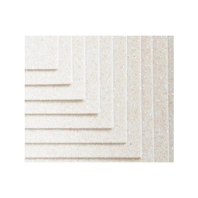 Фоамиран 50*50 см 2 мм Белый с блестками 10 шт/уп 2704809