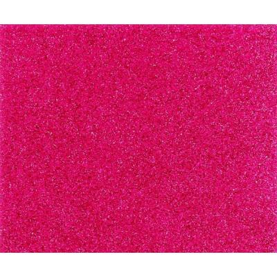 Фоамиран 50*50 см 2 мм Малиновый 008 с блестками 10 шт/уп