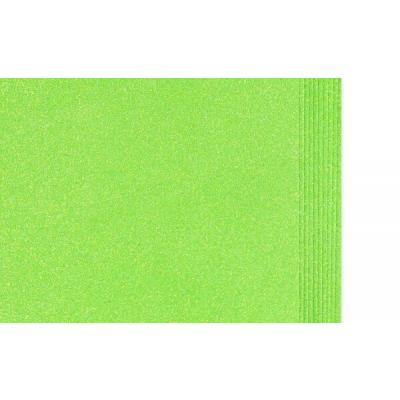 Фоамиран 50*50 см 2 мм Мятный с блестками 10 шт/уп 2704814