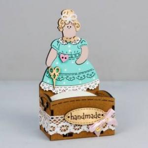 Игольница из дерева 7*5.5*13.5 см Матильда 15433