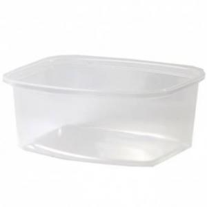 Контейнер прямоугольный с крышкой 138*102 мм 500 мл УЮ по 100 штук 90180