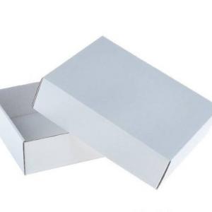 Коробка самосборная 18.5*15.5*5 см Белый крышка/дно 56244