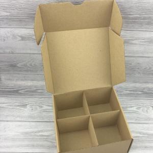 Коробка самосборная 19*19*9 см МГК бурый 51729