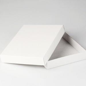 Коробка самосборная 26*21.5*4 см МГК белый крышка/дно 51733