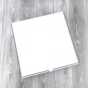 Коробка самосборная 30*30*4 см Белый 517716