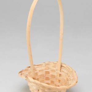 Корзина плетеная (бамбук) D15.5*12 H5*HН25.5 см Натуральный 50003