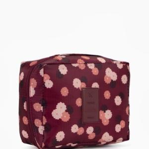 Косметичка дорожная на молнии, с карманами, с рисунком 