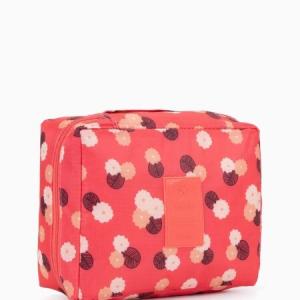 Косметичка дорожная на молнии, с карманами, с рисунком 