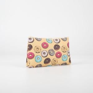 Косметичка на молнии цвет бежевый/разноцветный 573289