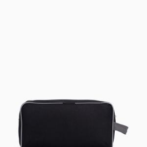 Косметичка на молнии мужская, с ручкой, чёрная 577328