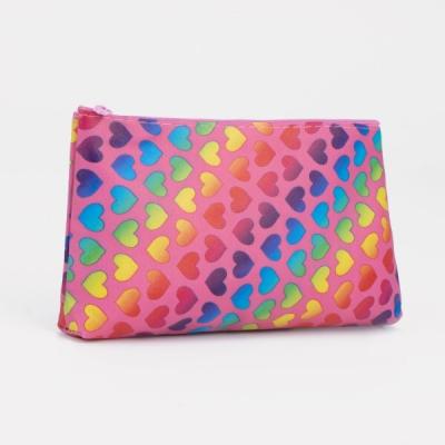 Косметичка на молнии розовый 573273