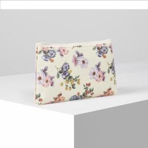 Косметичка простая на молнии 19*1.5*10 см 