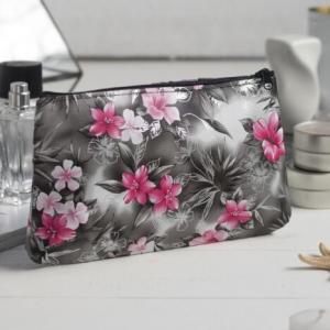 Косметичка простая отдел на молнии, цвет черный 579876