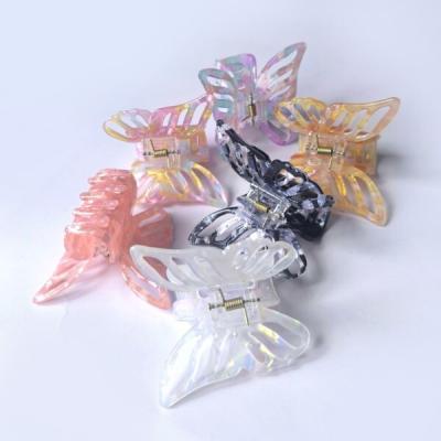 Краб для волос Бабочка перламутровая (6 см) 13233