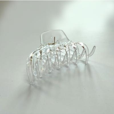 Краб для волос Осьминог прозрачный (Цена за штуку) 13135