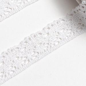 Кружево хлопковое 2 см*10 ярд Белый 172183