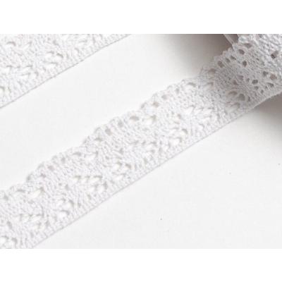 Кружево хлопковое 2 см*10 ярд Белый 172183
