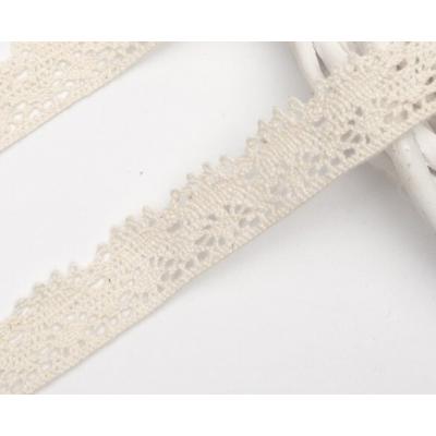 Кружево хлопковое 2 см*10 ярд Бежевый 172182