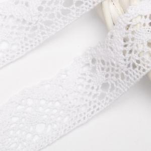 Кружево хлопковое 3 см*5 ярд Белый 172190