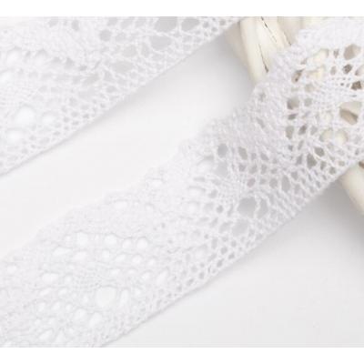 Кружево хлопковое 3 см*5 ярд Белый 172190
