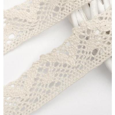 Кружево хлопковое 3 см*5 ярд Бежевый 172189