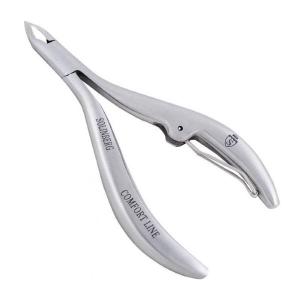 Кусачки для ногтей 222-904 серебристые одинарная пружина