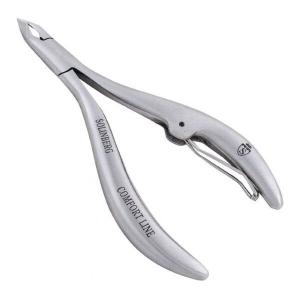Кусачки для ногтей 222-906 серебристые одинарная пружина