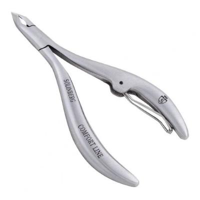 Кусачки для ногтей 222-906 серебристые одинарная пружина