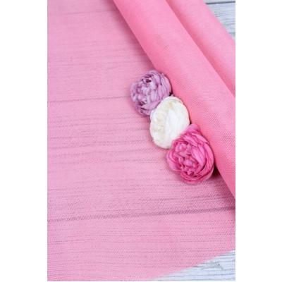 Лен в рулоне 50 см*5 ярд Розовый 566342
