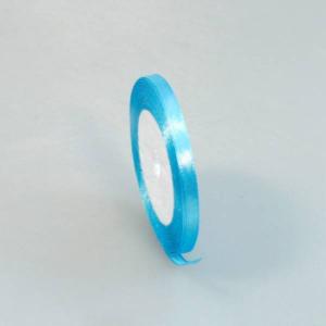 Лента атласная сатин 0.6 см*25 Y Голубой 562-6/200