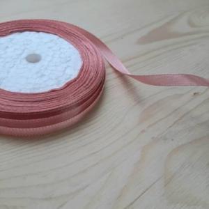 Лента атласная сатин 0.6 см*25 Y Грязно-розовый 562-6/135