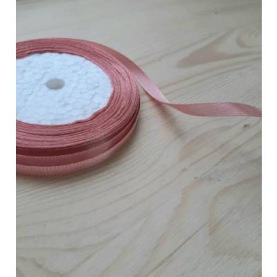 Лента атласная сатин 0.6 см*25 Y Грязно-розовый 562-6/135