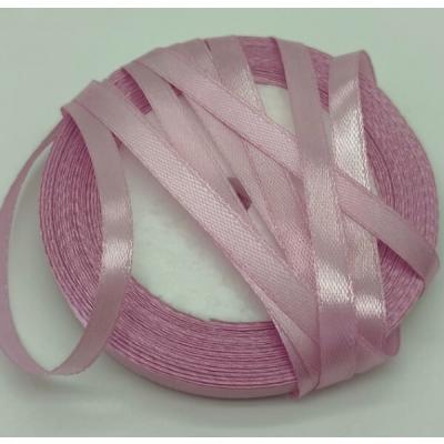 Лента атласная сатин 0.6 см*25 Y Розовый ирис 50188