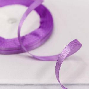 Лента атласная сатин 0.6 см*25 Y Сиреневый 562-6/113