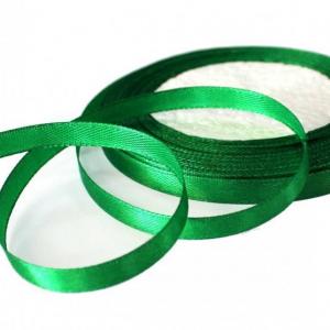 Лента атласная сатин 0.6 см*25 Y Зеленый 562-6/19