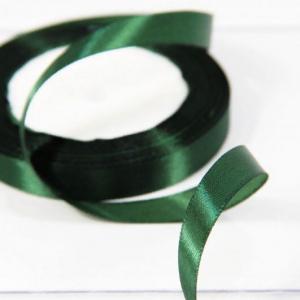 Лента атласная сатин 1.2 см*25 Y Глубокий синевато-зеленый 562-12/103