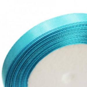 Лента атласная сатин 1.2 см*25 Y Голубой 562-12/200