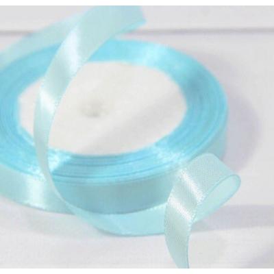 Лента атласная сатин 1.2 см*25 Y Магическая мята 12/78