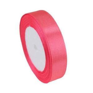 Лента атласная сатин 1.2 см*25 Y Розовый 12/05