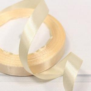 Лента атласная сатин 1.2 см*25 Y Шампань 4411264