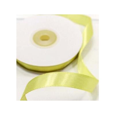 Лента атласная сатин 1.2 см*25 Y Светло-желтый 562-12/02