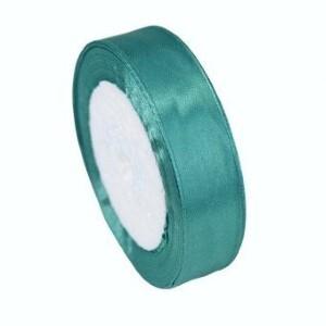 Лента атласная сатин 1.9 см*25 Y Бирюзовый 19/47