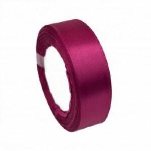 Лента атласная сатин 1.9 см*25 Y Малиновый 19/29