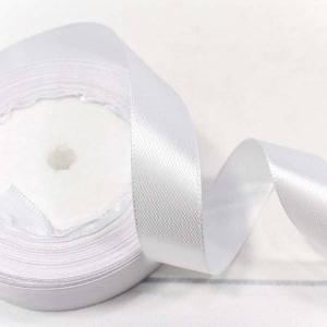 Лента атласная сатин 2 см*25 Y Белый 562-20/01