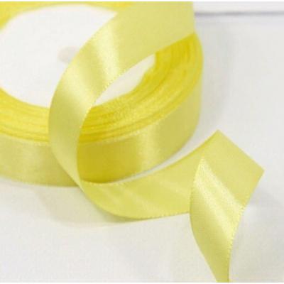 Лента атласная сатин 2 см*25 Y Кукурузный 562-20/10