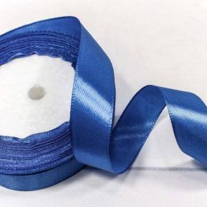 Лента атласная сатин 2 см*25 Y Синий 562-20/40