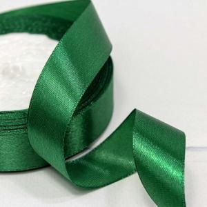 Лента атласная сатин 2 см*25 Y Темная зеленый 562-20/56