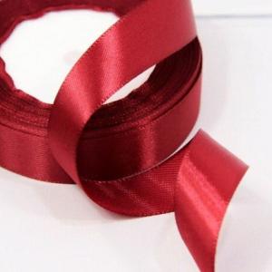 Лента атласная сатин 2 см*25 Y Винный 20/152