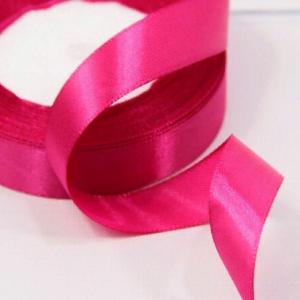 Лента атласная сатин 2 см*25 Y Вишневый 20/72